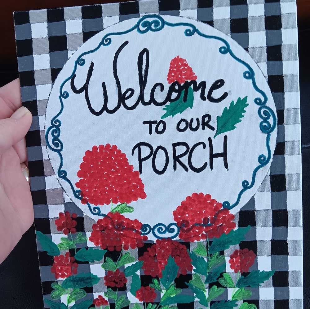 Handpainted Canvas - Picture 2 of 2